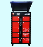 10路智能充电柜（黑红色）